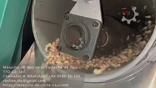 Máquina de descascar castanha de caju