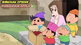 SHINCHAN NEW EPISODE : POISONOUS APPLE 🍎🍏 | RARE EPISODE EXPLAINED IN TAMIL | credits - toppu tucker