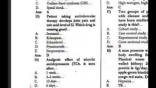 SK 21 , PAPER 3, Lecture No 1, MCQs, FCPS Part 1 Prep with Dr. Hamza Mukhtar (READ ALONG)