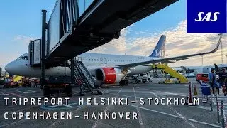 [Tripreport] Helsinki-Stockholm-Copenhagen-Hannover ✈ SAS