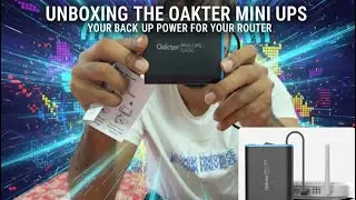 Unboxing the Oakter Mini UPS - Best backup power supply
