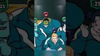 Hulk VS saitama AKA ONE PUNCH MAN tug of war #marvel #vs #squidgame