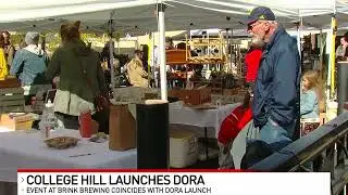 College Hill's designated outdoor refreshment area opens