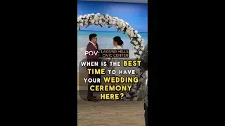 POV You Are Getting Married at Laguna Hills Civic Center #CourthouseWedding #shorts
