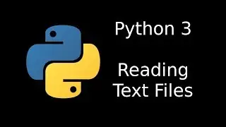 Python 3 Reading Text Files