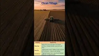 Clean Tillage = More Yield? |Agri सारांथ #agriculture #youtubeshorts #farmingtraditions #farming