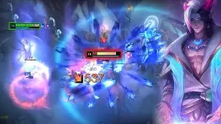 Rank 1 Aphelios : WRECKING Super Server Challenger Elo - Engsub