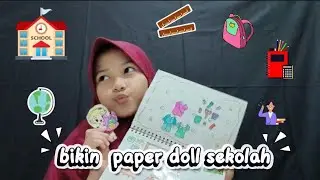 tutorial on making school paper dolls 🤗, what other tutorials will you make next🤔????