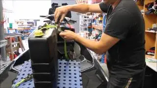 Attaching a Jerry can to a PWC / Jetski