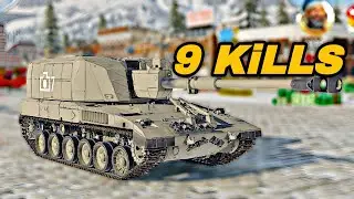 This Tank Has a MASSIVE Gun | Sholef | 9 KILLS | War Thunder Mobile