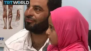 The War in Syria: Turkish aid agency helps Syrian child