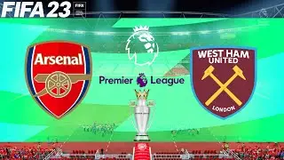 FIFA 23 | Arsenal vs West Ham United - Premier League English Match - PS5 Gameplay