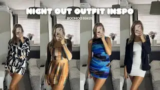 NIGHT OUT OUTFIT INSPO | BOOHOO TRY ON HAUL | Nicole Taylor