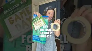 Football Watch Party Decorations | Sports Birthday Party | Tailgate Decor | Football Party DIY decor