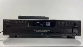 Sony CDP-CE375 5 Disc CD Compact Disc Changer Player w/ Remote - Audiophile