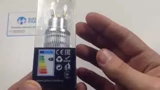 Gauss 5W/E14 2700K LED Candle Tailed DIM, обзор светодиодной лампы от electropara.ru