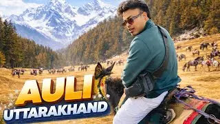 Auli Uttarakhand Vlog | latest video of auli Uttarakhand 2026 