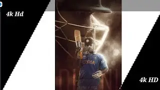 Happy birthday to MS Dhoni new 4k status video MS Dhoni