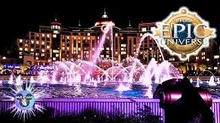 FULL Cosmos Fountain Show | Celestial Park | EPIC UNIVERSE