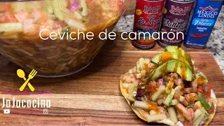 COMO HACER UN CEVICHE DE CAMARÓN COCIDO, SÚPER RICO Y FÁCIL ….