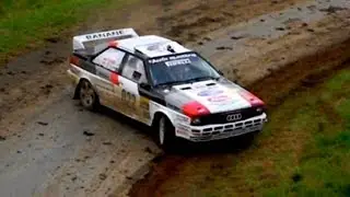 Audi Quattro Drift Eifel Rallye Festival 2012