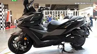 Полный обзор SYM Cruisym 400 2026 года: характеристики и особенности.