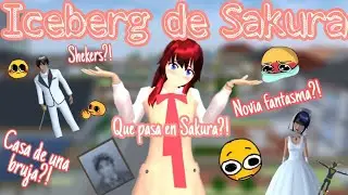 Iceberg de Sakura School Simulator//Que pasa en Sakura?!//Boda fantasma?//Clairo Tamaki//🤨🤙