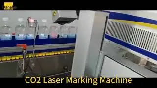 CO2 Laser Marking Machine-Mineral Water Production Line Marking