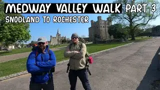 I Hiked and Wildcamped the Medway Valley Walk with Tom Outdoors | From Tonbridge to Rochester Part 3