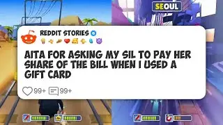 AITA For Asking My SIL To Pay Her Share Of The Bill When I Used A Gift Card #reddit 