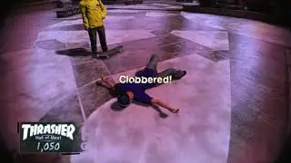Skate 2 - Getting slammed in a no skating zone