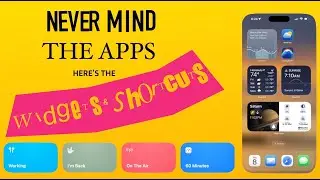 Reduce the noise in iOS 26 by leveraging widgets and shortcuts