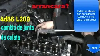 Junta de culata motor Mitsubishi. 4D56