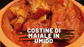 Deliziose Costine di Maiale in Umido Condite con Passata di Pomodoro - La Cucina di Maria
