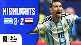HIGHLIGHTS: Argentina 3 x 2 Egito | Mundial FIFA 2026 | Oitavos de Final