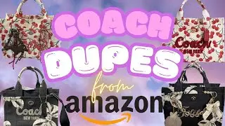 AMAZON ~ BAG ~ UNBOXING ~ COACH TOTE DUPES ~ DECORATE MY NEW BAGS w/ ME ~ @Infamous378 LINKS BELOW