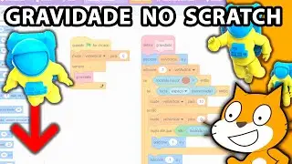 como fazer gravidade no Scratch (pulo com gravidade)