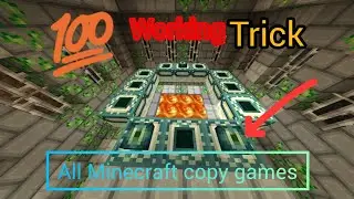 Strong hold😋 100% Working Trick All Minecraft copy Games🤗 #Minecraft#gamingvideos #funny #Survial