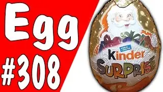 Kinder CHRISTMAS EDITION Surprise Egg - Unbox Number #308