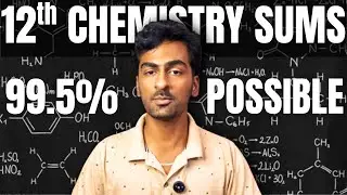 12th Chemistry MOST IMPORTANT Numerical Sums 🔥 | 99.5% Prediction for Board Exam