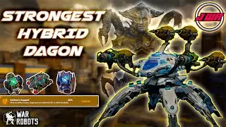 This new Dagon hybrid build is insane! war robots Update 9.7 #warrobots