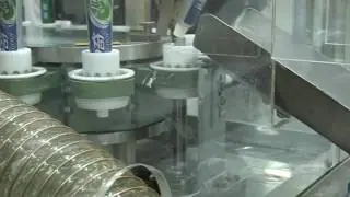Toothpaste production line牙膏生产线