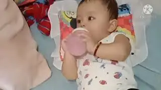 curt and Baby carson drinking 🍼 🥛 milk