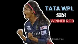TATA WPL Women's Premiere League 2024 Status | Winner RCB | #wpl #wpl2024 #tatawpl2024 #rcb