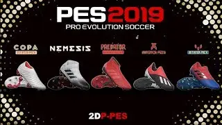 Pes 2019 || Pack Chuteiras || Adidas Initiator Pack + Puma Avatar City Pack