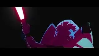 Blue lightsaber edit for Juro Starwars Visions :episode 5 the ninth jedi
