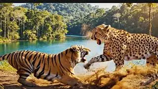 Tiger vs Cheetah &ndash; The Ultimate Predator Battle 🐅⚡