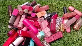 PINK GLITTER PINK DEEP PINK PEACH PURPLE MATTE LIPSTICKS 