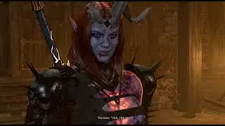 BG3-Karlach as a dark urge ..funny evil smile.