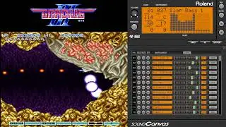 Gradius III SNES/SFC - Last Struggle MIDI - Sound Canvas VA